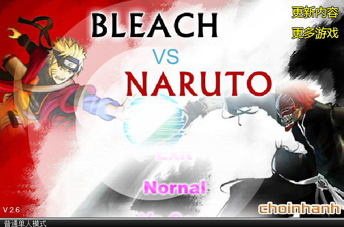 Bleach vs Naruto 2.6 - Chơi game Naruto 2.6 Online miễn phí