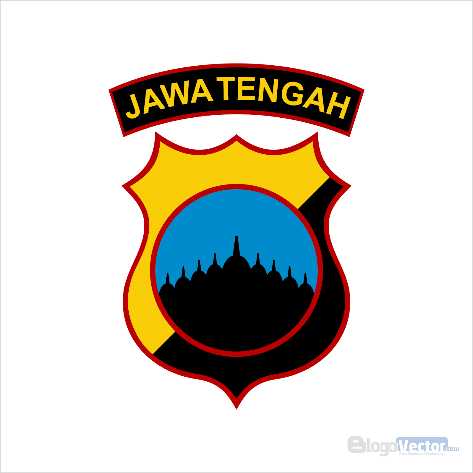 Polda Jawa Tengah Logo vector (.cdr) - BlogoVector