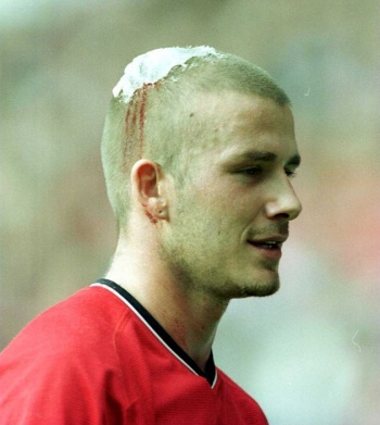 Foto Perubahan Model  Rambut  David  Beckham  Terbaru 2014