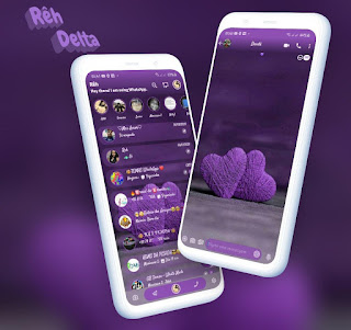 Love 2 Theme For YOWhatsApp & Delta WhatsApp By Reh