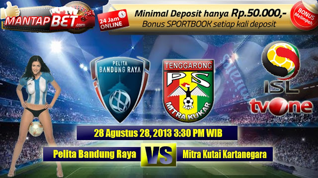 Pelita Bandung Raya vs Mitra Kukar ISL 2013