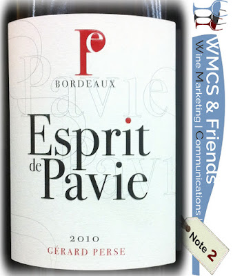 Esprit de Pavie Bordeaux 2010