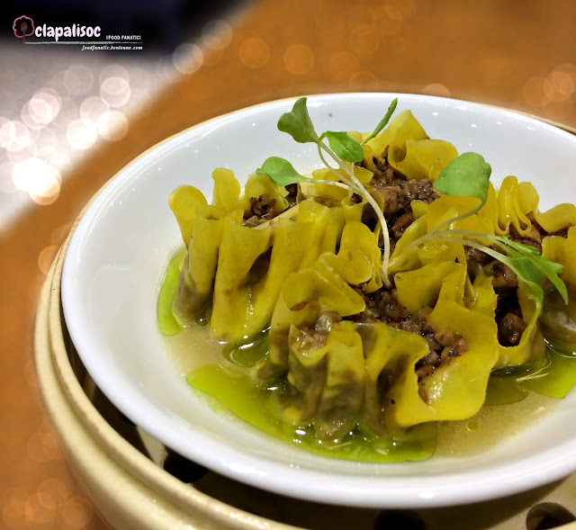 Truffled Mushroom Edamame Dumplings from Ping Pong Diplomacy