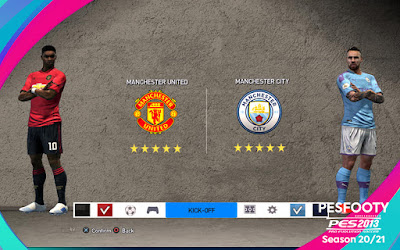 Match Menu Style PES 2013