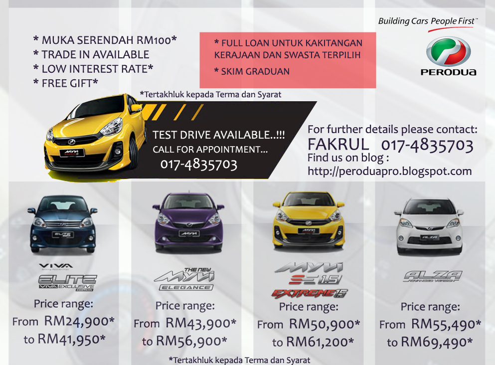 Perodua Promotion - 017-4835703: January 2012