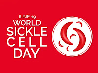 World Sickle Cell Awareness Day - 19 June.