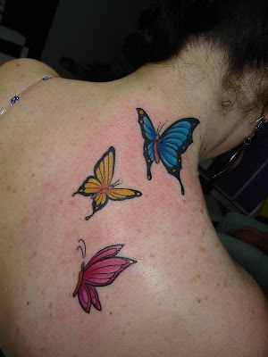 butterfly tattoo designs shoulder blade
 on Tattoos 'R' Us | Get inspiration for your new tattoo here!: Butterfly ...