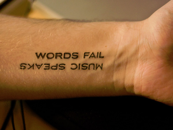 Texto de música tatuagem Ideias