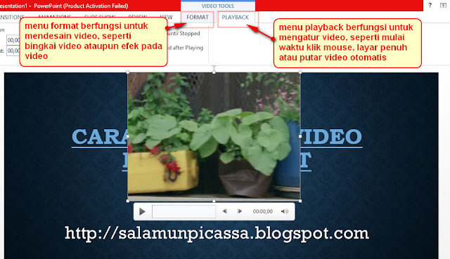  merupakan sebuah program komputer untuk presentasi yang dikembangkan oleh Microsoft di da Cara menambah video di PowerPoint