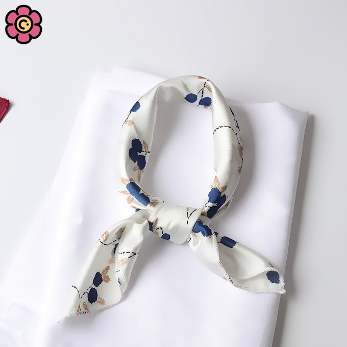 [ crshopeethird.vn ] Chiffon 50 Small Square Scarf Soft Sister Silk Scarf Female Wind Wild Scarf Variety Decorative Scarf Headband CRD