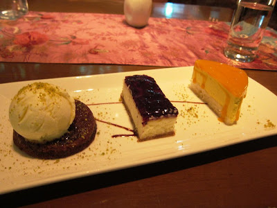 Dessert Trio at My Humble House