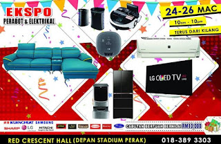 Furniture and Electrical Expo at Red Crescent Hall Opposite Stadium Perak (24 March - 26 March 2017)