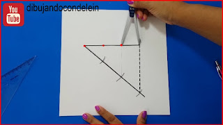 division de una recta, geometría , dibujo para principiantes, delein padilla dibujando con delein, clases gratis de dibujo, como dibujar, ideas para dibujo, dibujo facil, dibujo para principiantes, dibujo paso a paso, diy, tutorial de dibujo, mandala, zentangle  