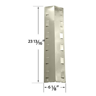 STAINLESS HEAT SHIELD FOR BBQ GRILLWARE GPF2414, GPF2414C, GPF2414NS GAS MODELS