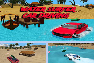 Water Surfer Car Driving for PC Windows 