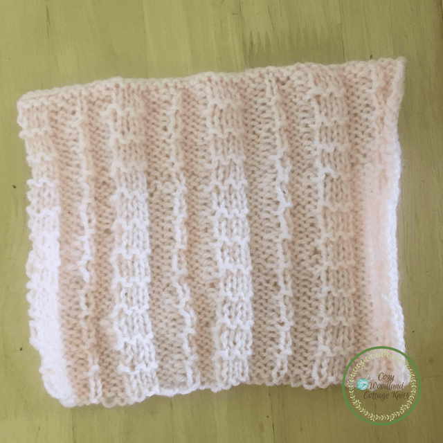 Picture of knitting stitch pique rib