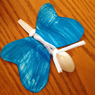 Plastic Spoon Butterflies