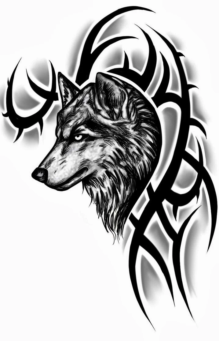 Tattoos Book +2510 FREE Printable Tattoo Stencils Wolf tattoo stencils