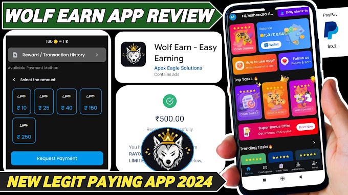 Wolf Earn App Download