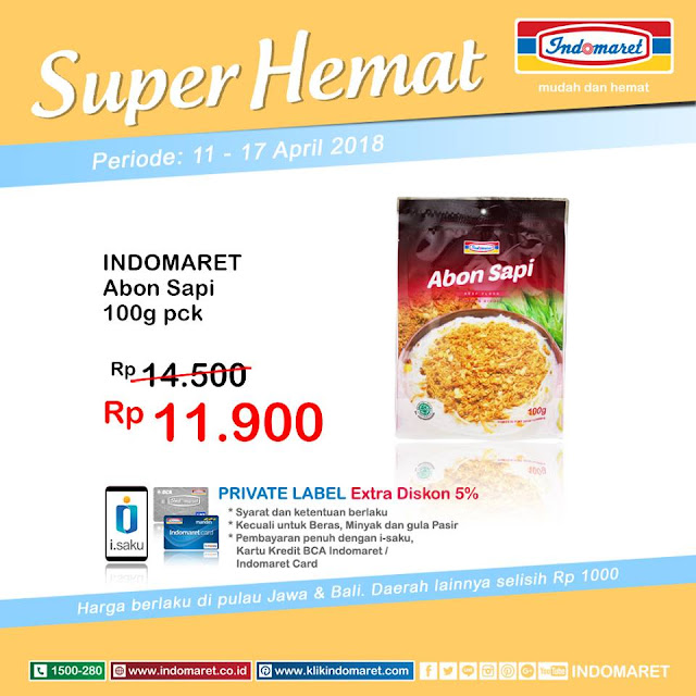 Promo Super Hemat Indomaret