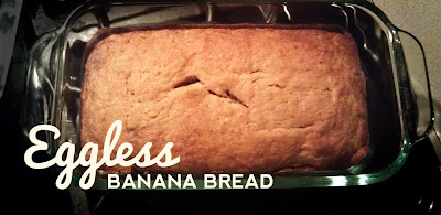 Eggless Banana Bread