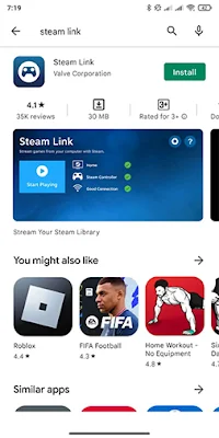 Steam Link PlayStore