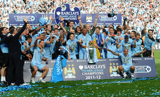 Manchester City campeão do Inglês, City campeão da Premier League