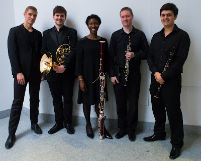 Cédric Tiberghien, Michael Kidd, Margaret Cookhorn, Emmet Byrne and Oliver Janes (Photo Paul Moss)