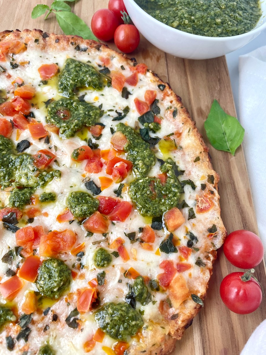 Pesto Margherita Pizza