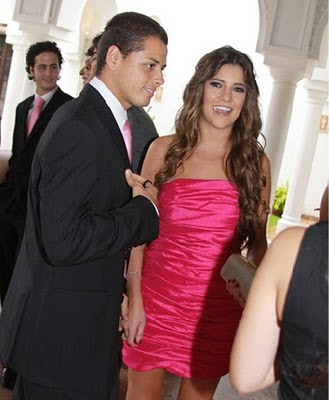 Javier Chicharo Hernandez with Girlfriend