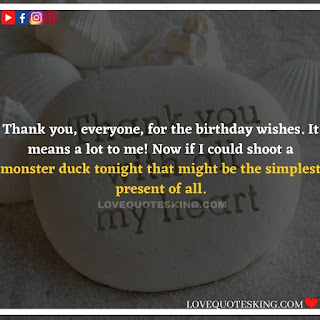 Thank you quotes for birthday wishes | Thank You Messages for Birthdays | Thank you messages for birthdays | Birthday thanks message