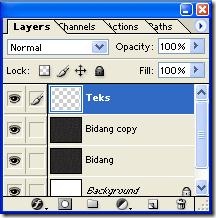 Layer teks wind