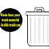 Trash Can Drawing || How to Draw Trash Can