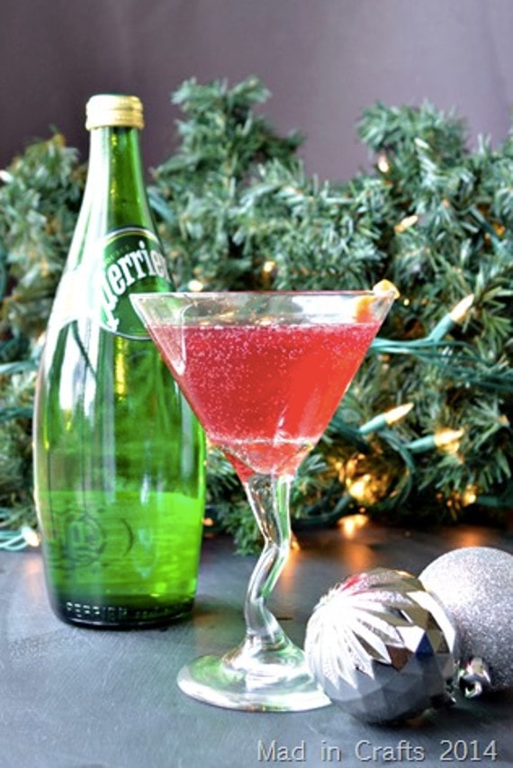 New Year's Eve Cocktail Recipes from Mad in Crafts