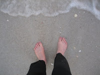 Annette's Toes in the Casey Key Sand