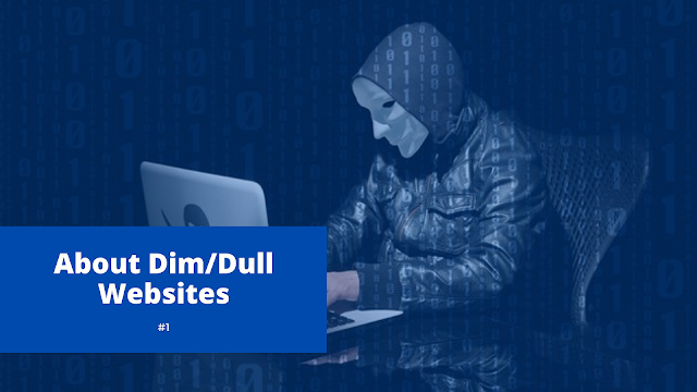 What is the Dim or Dull Web?