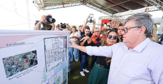 João Azevêdo anuncia implantação do Hospital da Mulher do Sertão com investimentos superiores a R$ 75 milhões