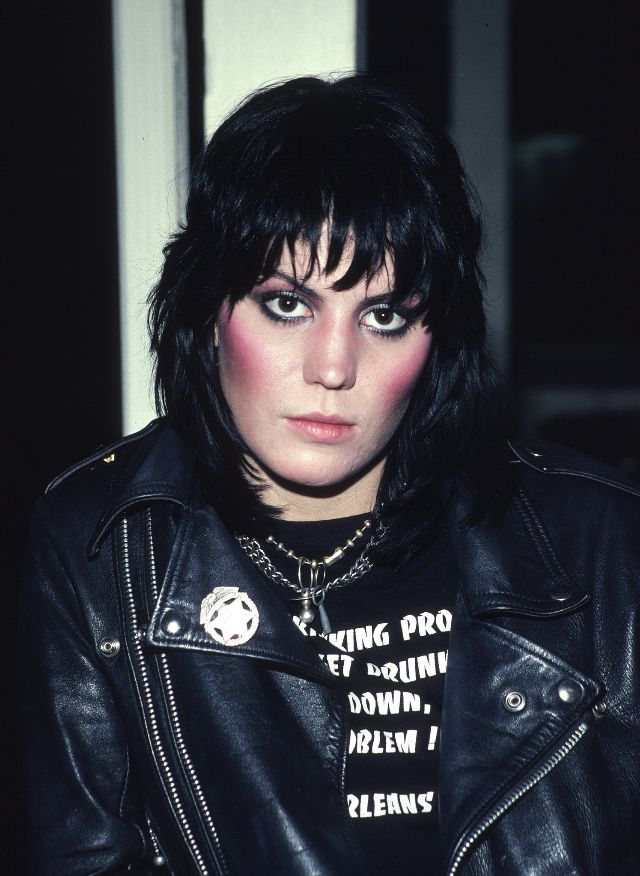 Image of Joan Jett shag haircut early 1980s