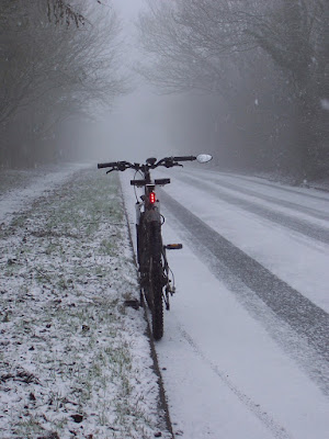 bike in the snow 2010