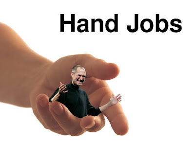 Steve jobs on hand