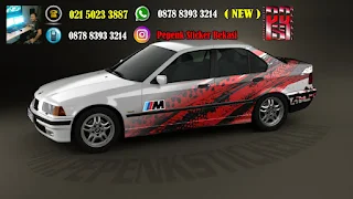 Decal sticker mobil