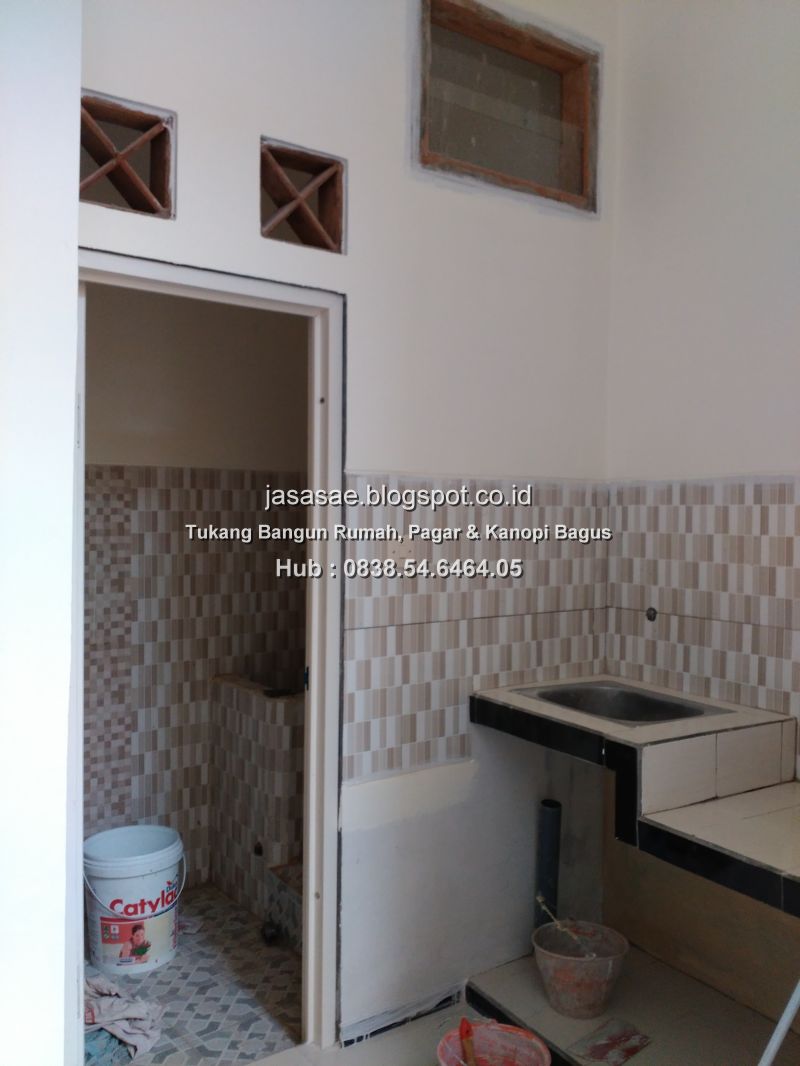 Dapur Minimalis Plus Kamar Mandi