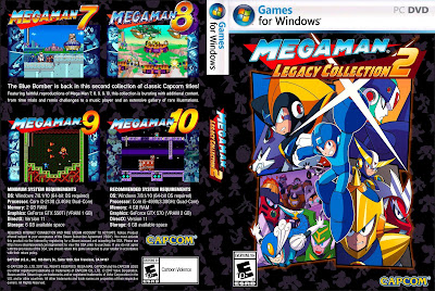 Jogo Mega Man Legacy Collection 2 PC DVD Capa