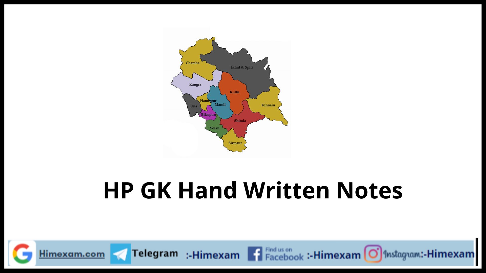 HP GK Hand Written Notes