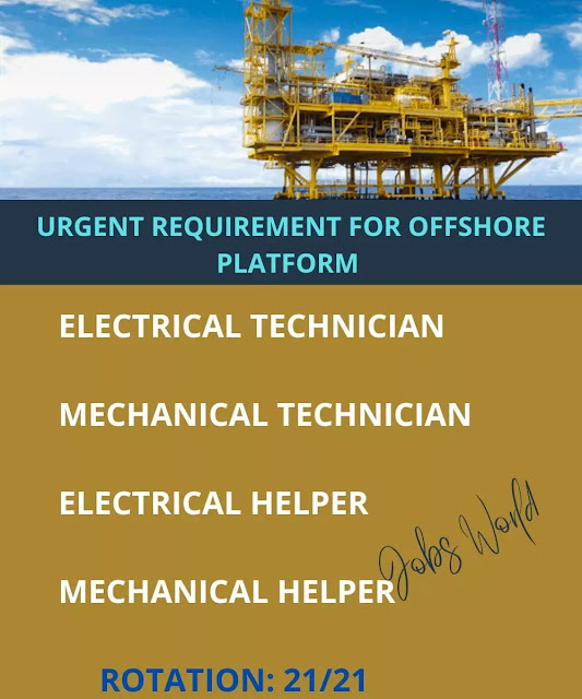 URGENT LOOKING FOR OFFSHORE PLATFORM