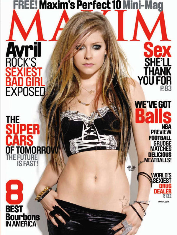 Avril Lavigne Maxim 2010. 2011 AVRIL LAVIGNE MAXIM 2010