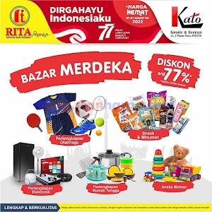 Katalog Promo Rita Pasaraya Supermarket Terbaru 1 - 30 Agustus 2022