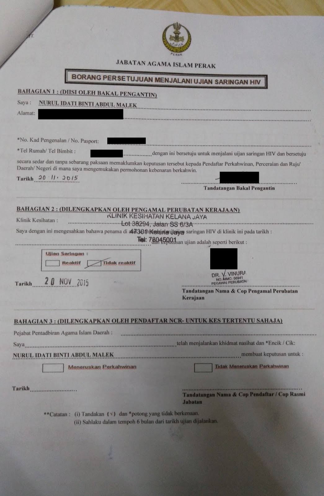 Contoh Surat Akuan Sumpah Adik Beradik - Mendapatkan Sijil 