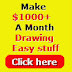 Make $1000+ A month Drawing Easy Stuff