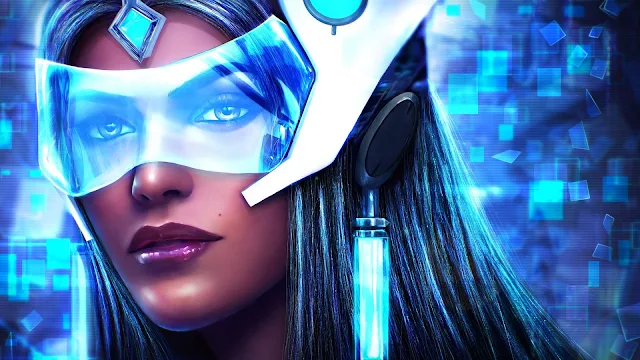 Papel de parede Symmetra in Overwatch para PC, Notebook, iPhone, Android e Tablet.